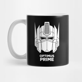 Optimus Prime (white) Mug